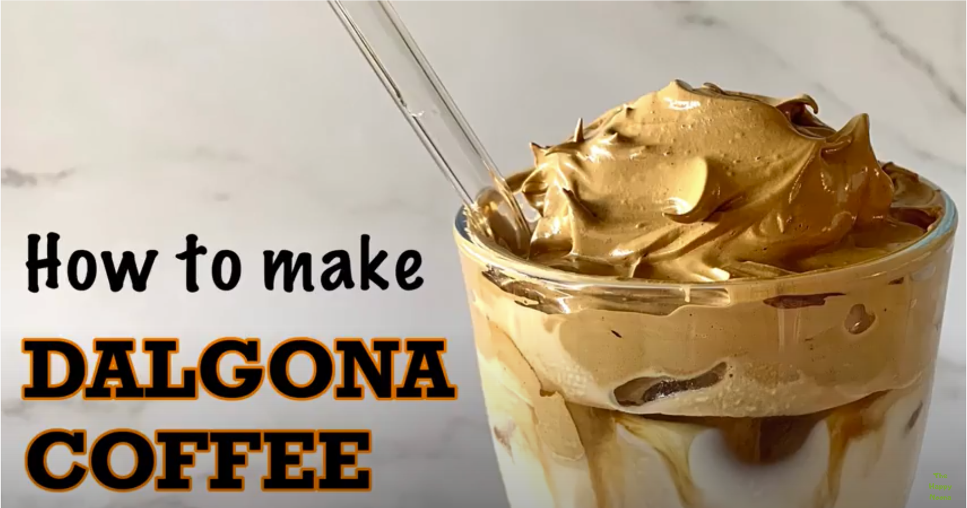 How to Make Dalgona Coffee / Frothy Coffee