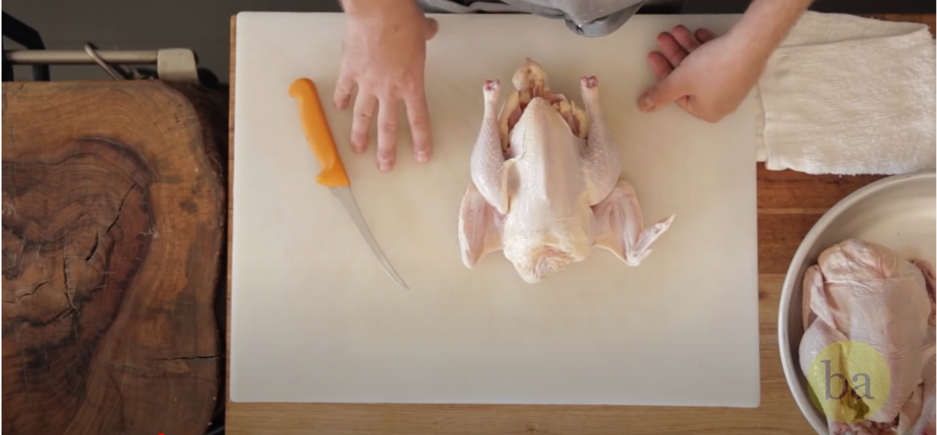 How to Break Down a Chicken Like Pro Butcher Jesse Griffiths