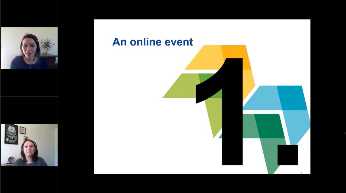 Webinar: Tips on running online events