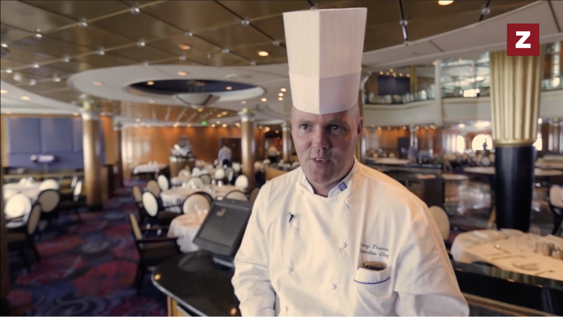 A Day in the Life of Cruise Ship Executive Chef, "The General"
