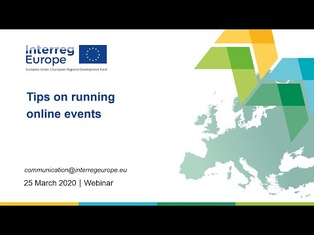 Webinar: Tips on running online events