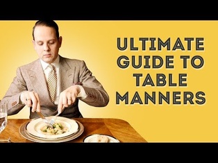 Table Manners - Ultimate How-To Guide To Proper Dining Etiquette For Adults & Children
