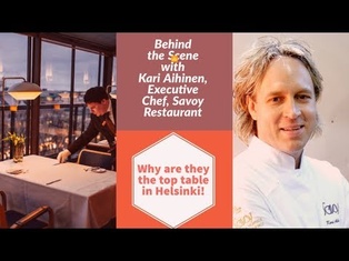 Interview with Kari Aihinen, Exec. Chef Savoy