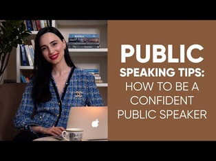 How To Be A Confident Public Speaker: Public Speaking Tips