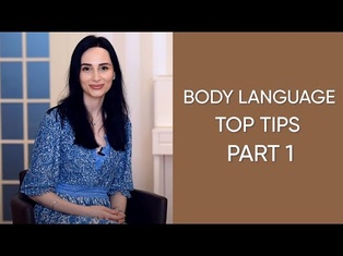 Body Language TOP TIPS: how to become a more confident speaker