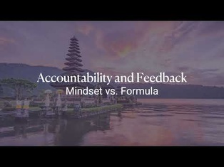 Accountability and Feedback - Mindset vs Formula