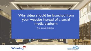 Why video should be launched from your website instead of a social media platform.