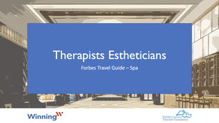 Spa – Therapists Estheticians