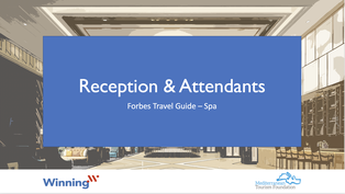 Spa – Reception & Attendants