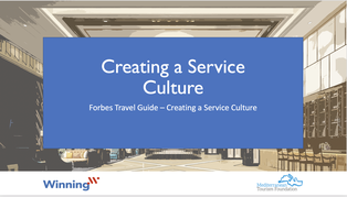 Creating a Service Culture