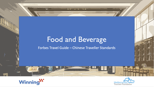 Understanding The Chinese Traveller Food & Beverage