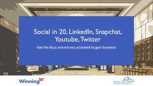 Social in 20 LinkedIn, Snapchat, Youtube, Twitter