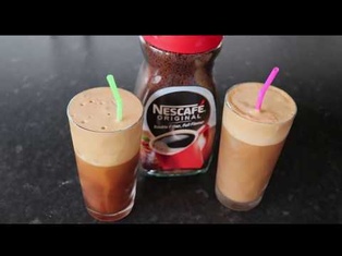 Cold Coffee | Iced Nescafe Frappe | A&A Homemade