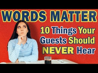 RestaurantOwner.com Course: 10 Things Your Guests Should NEVER Hear
